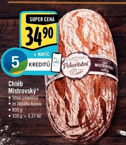 Mistrovský chléb Albert