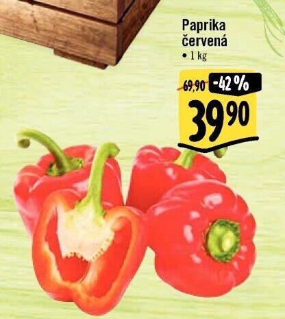 Paprika červená