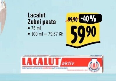Pasta na zuby Aktiv Lacalut
