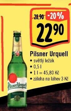 Pivo Pilsner Urquell