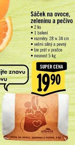 Sáček textilní Albert