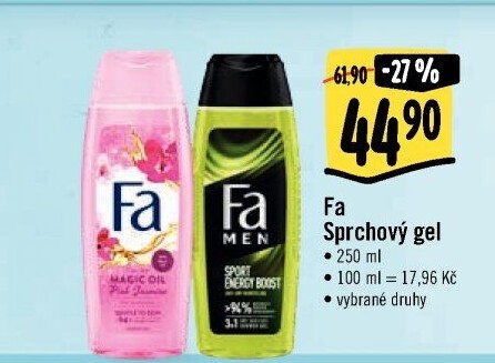 Sprchový gel Fa