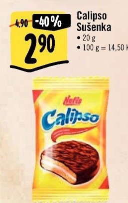 Sušenky Calipso Nefis