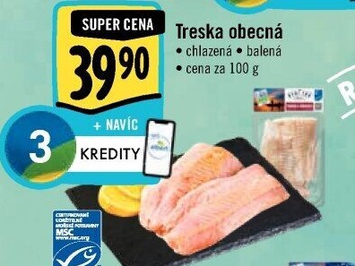 Treska obecná filet Albert