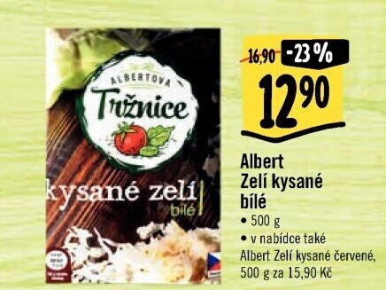 Zelí bílé kysanéAlbert
