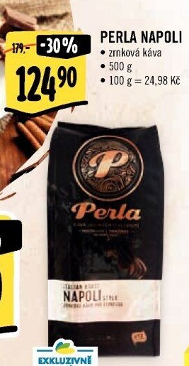 Zrnková káva Napoli AH Perla