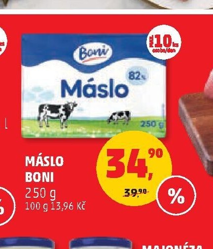 Máslo Boni