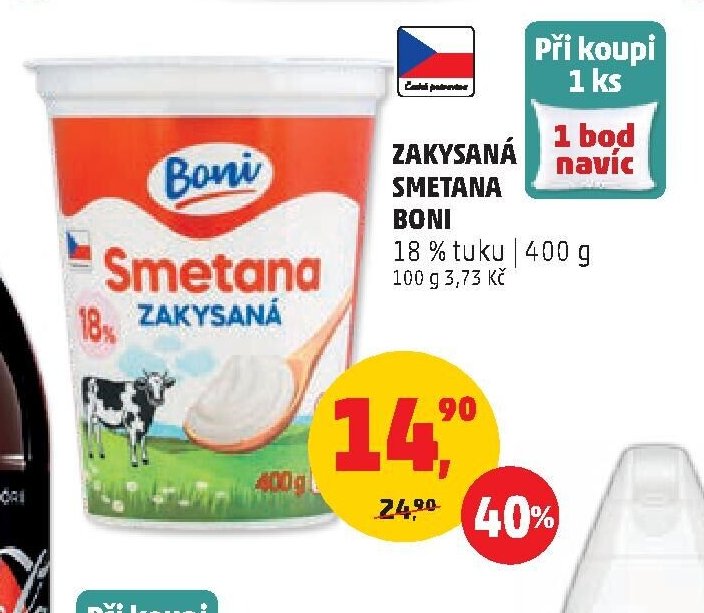 ZAKYSANÁ SMETANA BONI