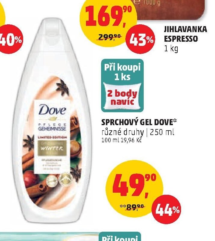 SPRCHOVÝ GEL DOVE