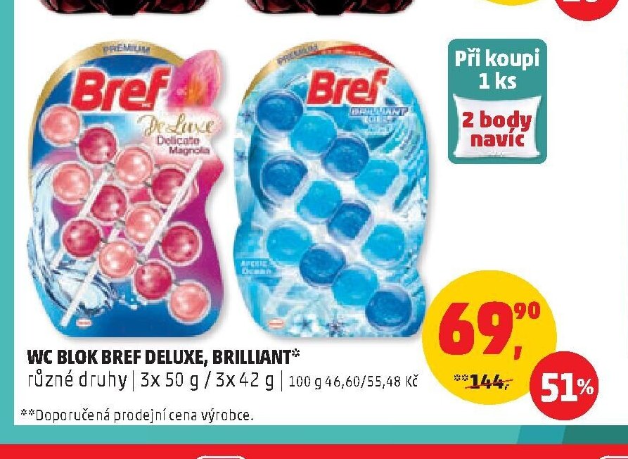 WC BLOK BREF DELUXE, BRILLIANT