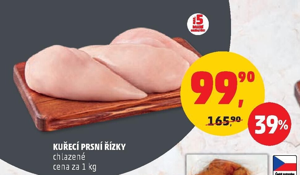 KUŘECÍ PRSNÍ ŘÍZKY