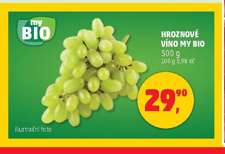 HROZNOVÉ VÍNO MY BIO