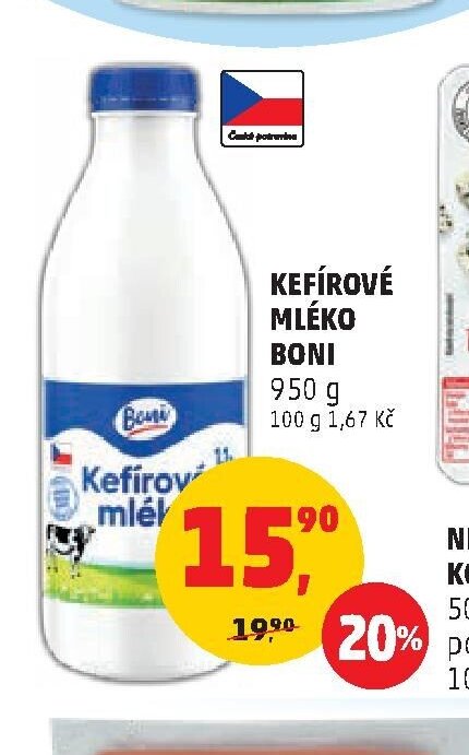 Kefírové mléko Boni