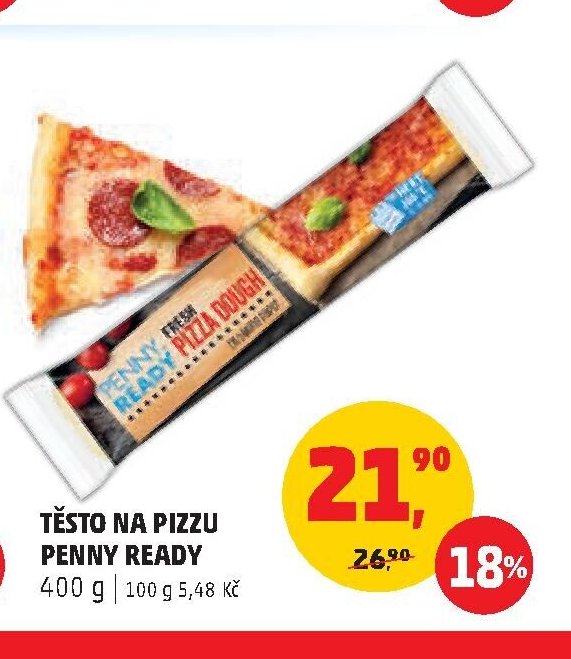 Těsto na pizzu Penny Ready