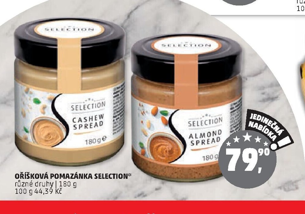 Oříšková pomazánka Selection