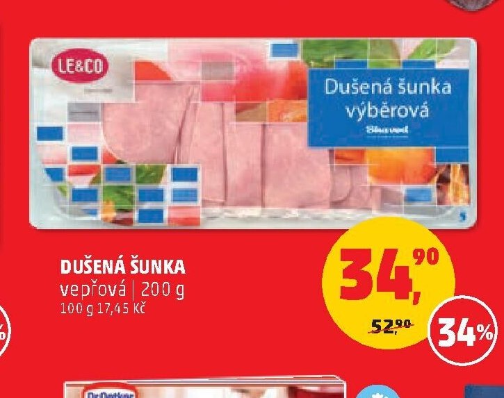 DUŠENÁ ŠUNKA