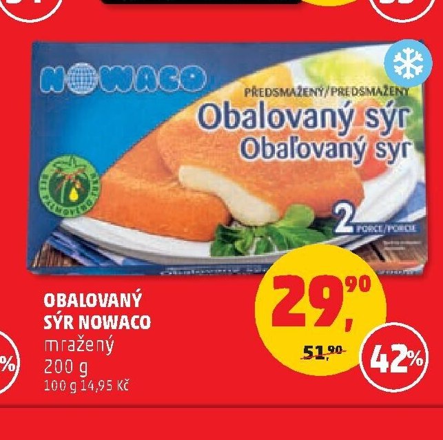 OBALOVANÝ SÝR NOWACO