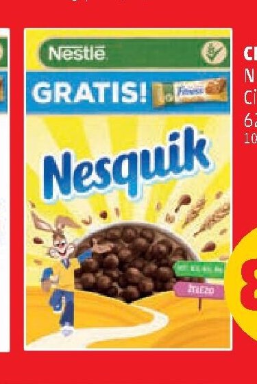 CEREÁLIE NESTLÉ (Nesquik)