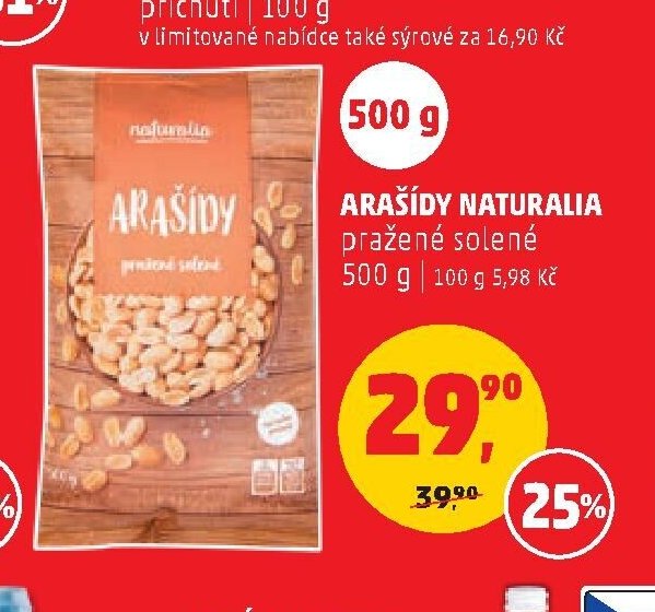 ARAŠÍDY NATURALIA