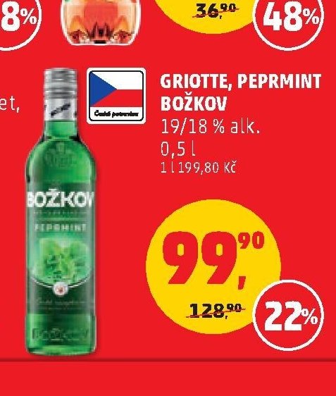 GRIOTTE, PEPRMINT BOŽKOV