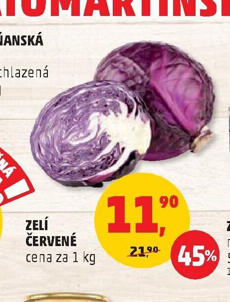 ZELÍ ČERVENÉ