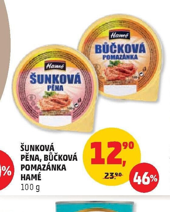Šunková pěna, Bůčková pomazánka Hamé