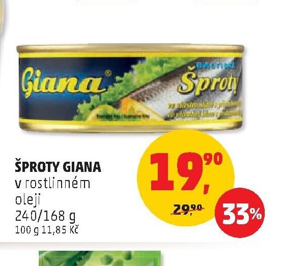 Šproty Giana