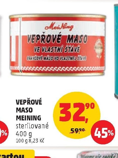 Vepřové maso Meining