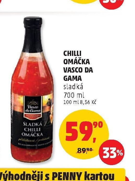 Chilli omáčka Vasco da Gama