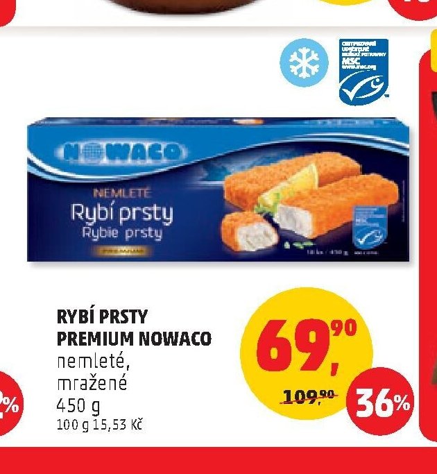 Rybí prsty Premium Nowaco