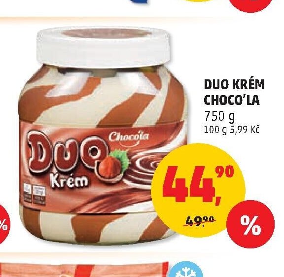 Duo krém Choco'la