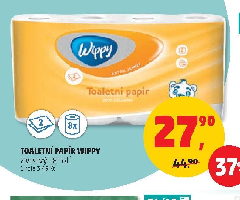 Toaletní papír Wippy