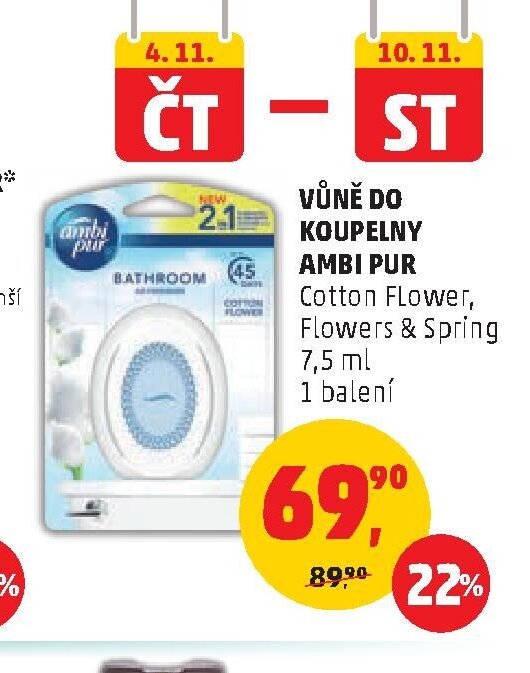 Vůně do koupelny Ambi Pur