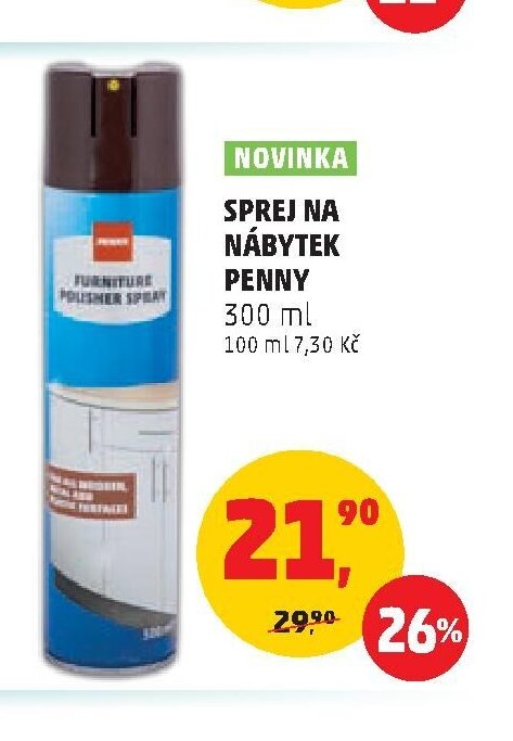 Sprej na nábytek Penny