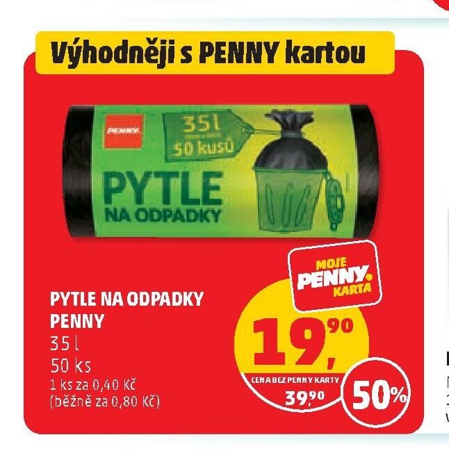 Pytle na odpadky Penny