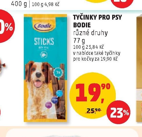 Tyčinky pro psy Bodie