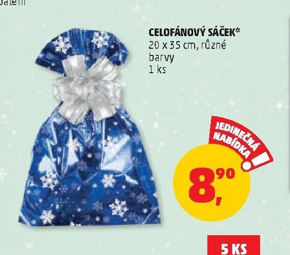 CELOFÁNOVÝ SÁČEK