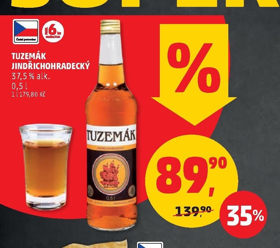 Tuzemák Jindřichohradecký 0,5 l