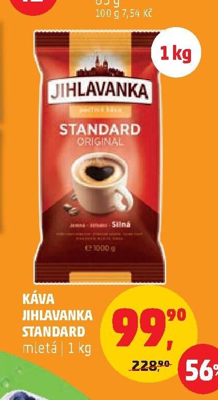 Káva Jihlavanka Standard