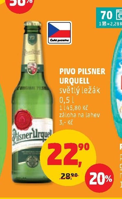 Pivo Pilsner Urquell