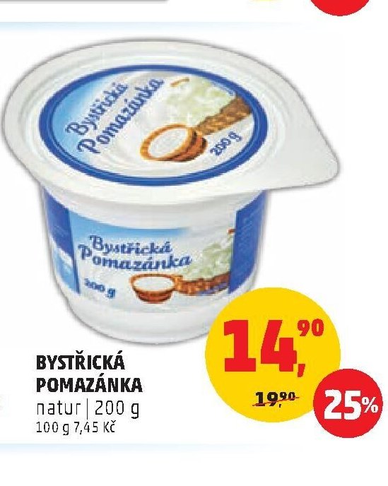 Bystřická pomazánka natur 200 g