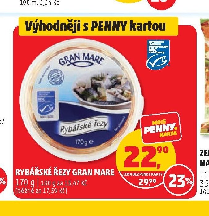 Rybářské řezy Gran Mare 170 g
