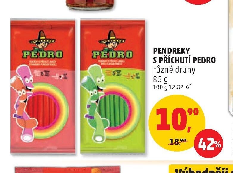PENDREKY S PŘÍCHUTÍ PEDRO