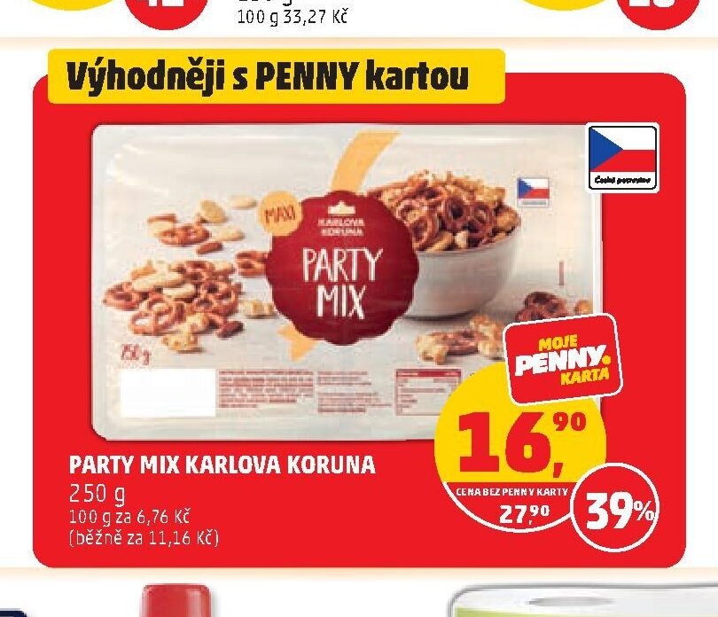 PARTY MIX KARLOVA KORUNA