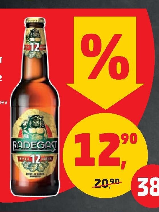 PIVO RADEGAST RYZE HORKA 12 0,5 l