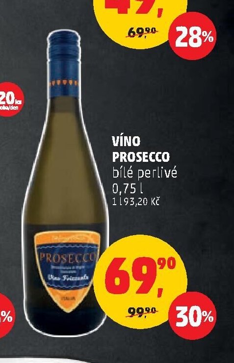VÍNO PROSECCO 0,75 l