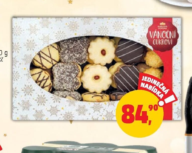 VÁNOČNÍ CUKROVÍ KARLOVA KORUNA