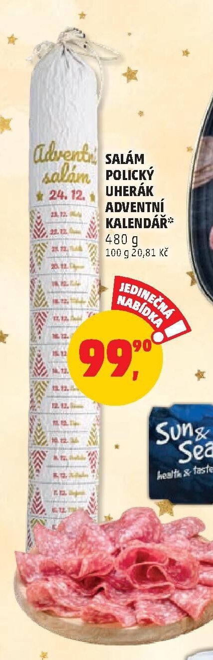 Salám polický, Uherský adventní kalendář