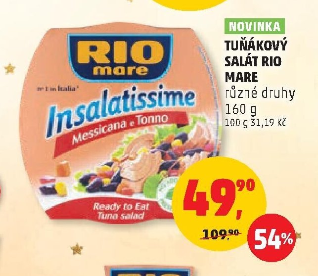 Tuňákový salát Rio Mare