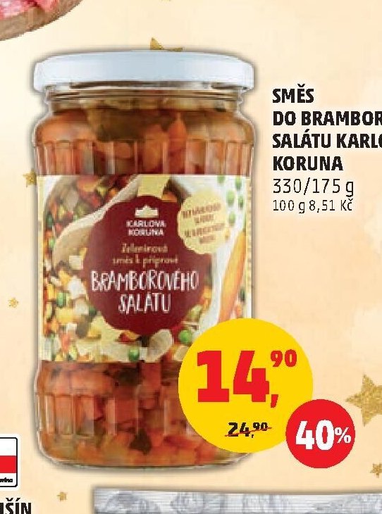 Směs do bramborového salátu Karlova Koruna